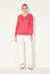 COLE SWEATER - hot pink